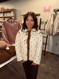 Polka dot Quilted Jacket