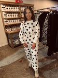 Polka Dot Set Jogger