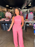 Polka Dot Tank Pant Set