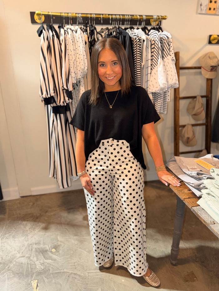 Polka Dot Trouser Pant