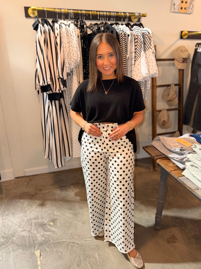Polka Dot Trouser Pant