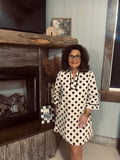 Polka Dot Woven Dress