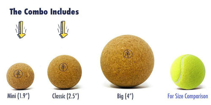 RAWLOGY Cork Massage Ball
