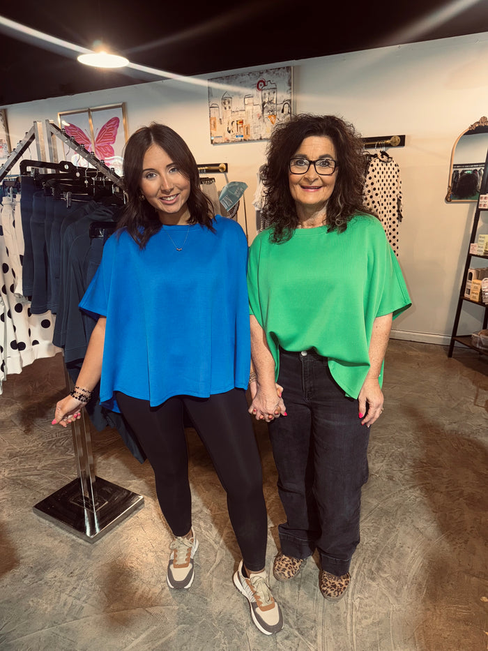 Rib Dolman Top