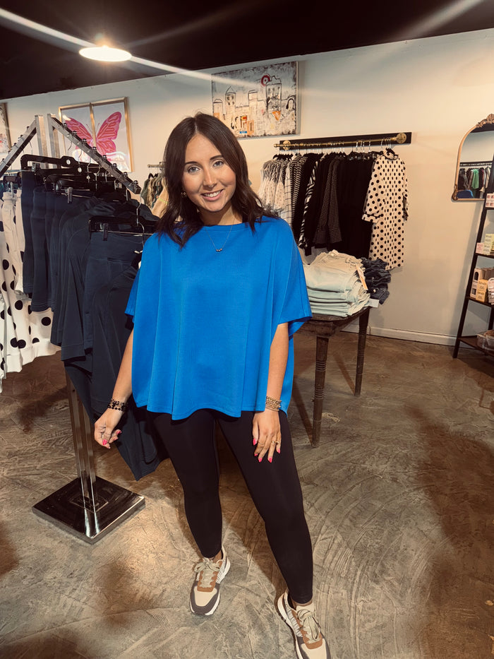 Rib Dolman Top
