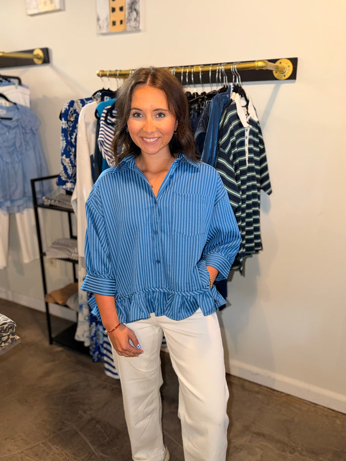 Ruffled Bouncy Blouse