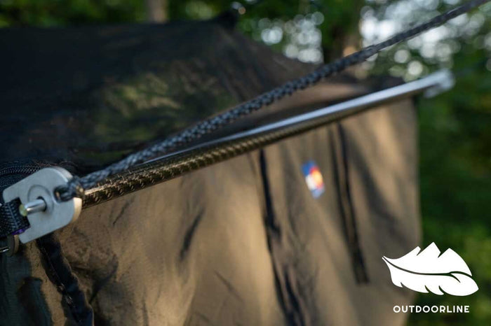 Rutalocura Carbon Spreader Bars for Warbonnet Ridgerunner Hammock