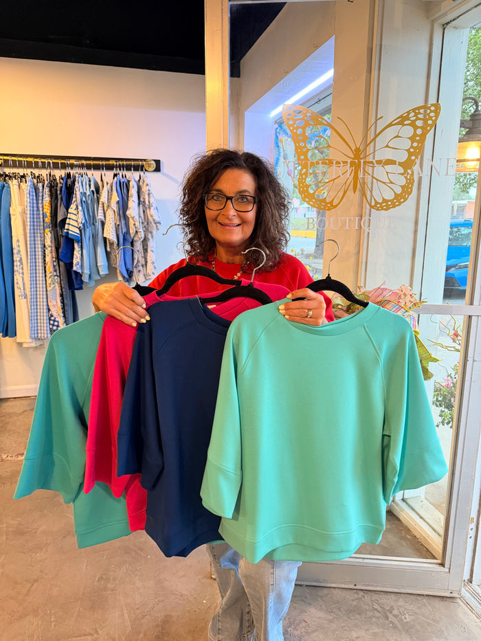 Scuba 3/4 Spring Pullover