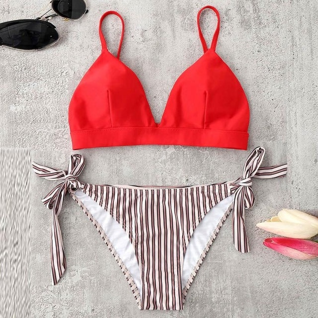 Sexy Women Bikini Set Swimwear Push-Up Padded - shop.livefree.co.uk