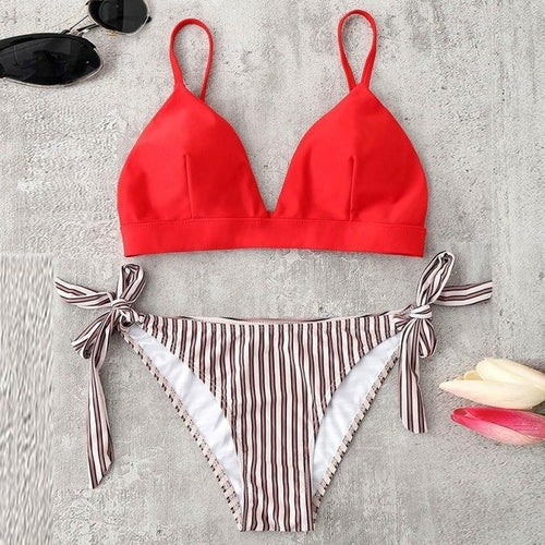 Sexy Women Bikini Set Swimwear Push-Up Padded - shop.livefree.co.uk
