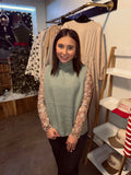Sleeveless Turtleneck Sweater