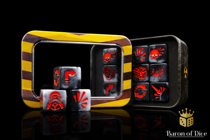 Smoke Vehicle Damage Dice - Underhive Compatible