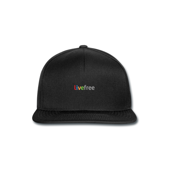 Snapback Cap - black/black