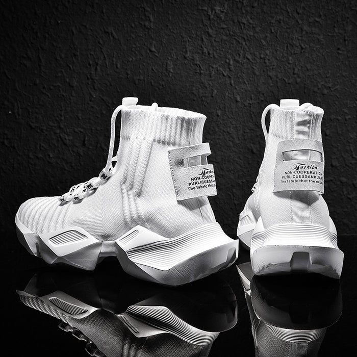 Socks Shoes Daddy Shoes Sports Shoes Men'S Large Size Trendy Shoes Casual Shoes - Livefree