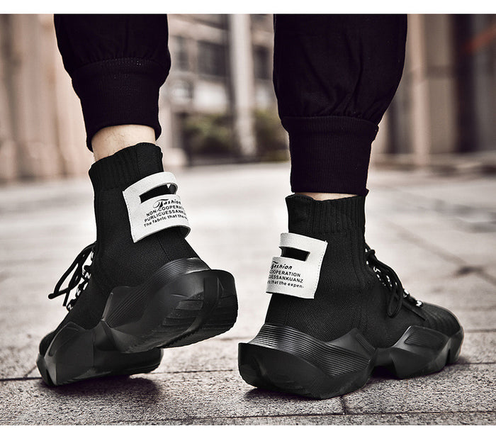 Socks Shoes Daddy Shoes Sports Shoes Men'S Large Size Trendy Shoes Casual Shoes - Livefree