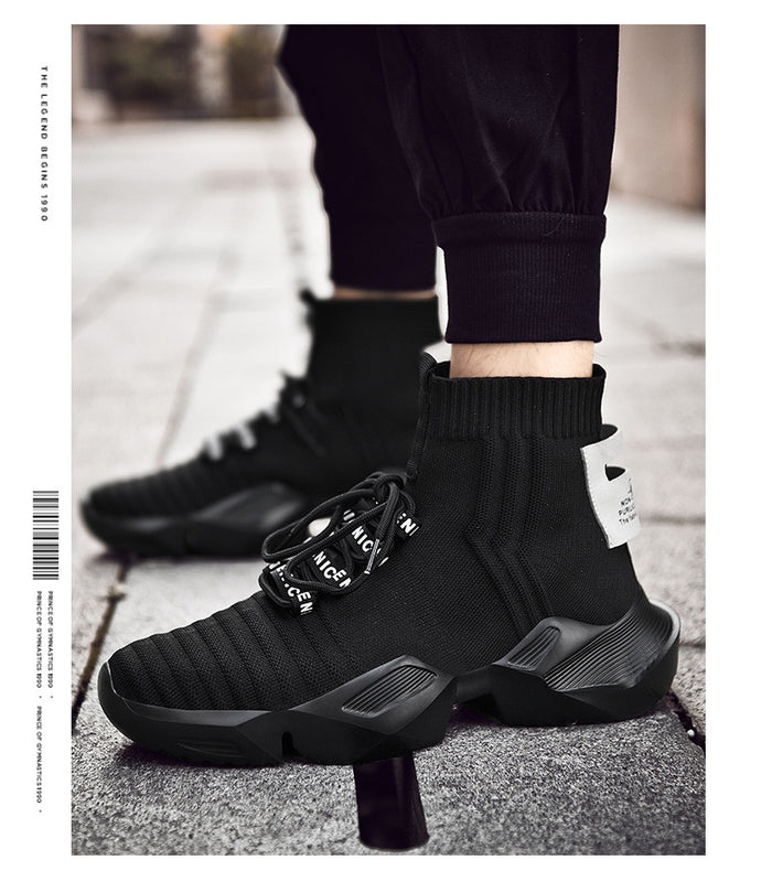Socks Shoes Daddy Shoes Sports Shoes Men'S Large Size Trendy Shoes Casual Shoes - Livefree