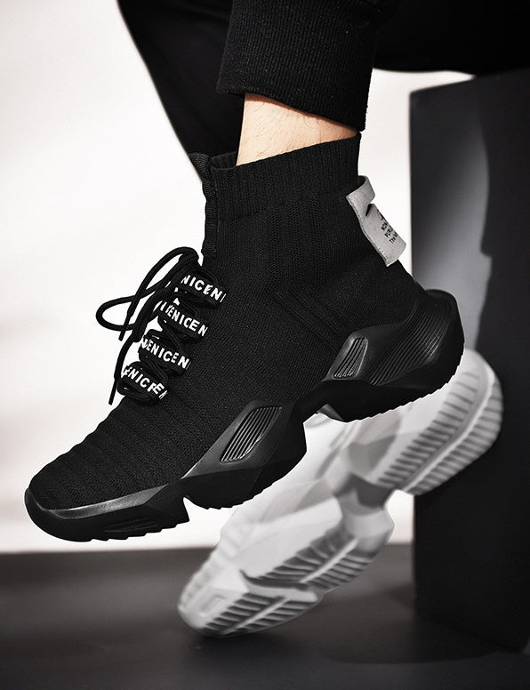 Socks Shoes Daddy Shoes Sports Shoes Men'S Large Size Trendy Shoes Casual Shoes - Livefree