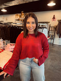 Star Mesh Sweater Top