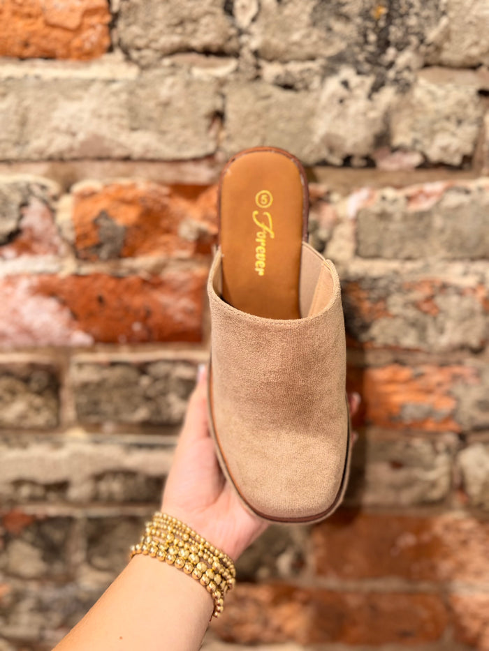 Studded Platform Clog