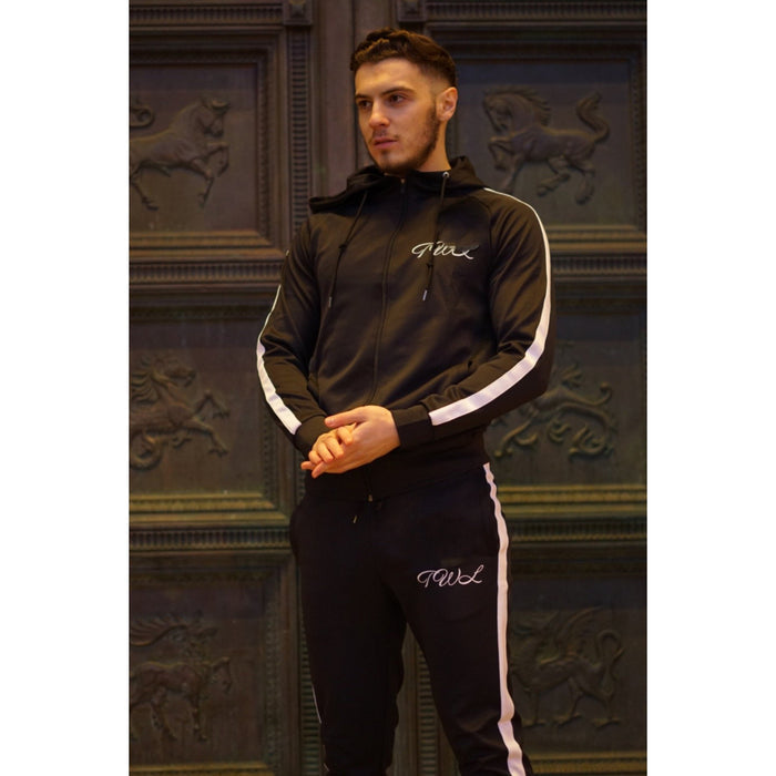 Super Nova Black Tracksuit Top - shop.livefree.co.uk