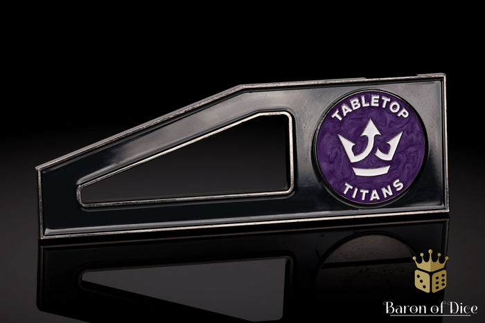 Tabletop Titans | Purple | Metal Combat Gauge | Baron Coin™ Compatible