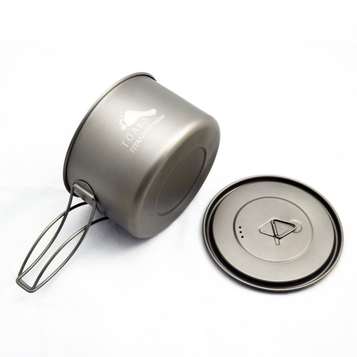 TOAKS LIGHT Titanium 700ml Pot with 115mm Diameter