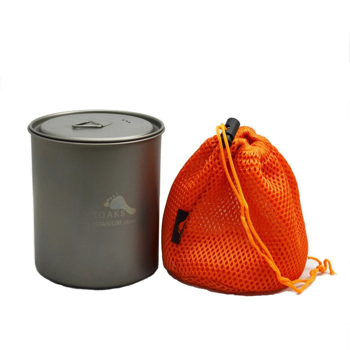 TOAKS LIGHT Titanium 750ml Pot without Handle