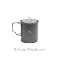 TOAKS Ultralight Titanium 450ml Cup with Lid