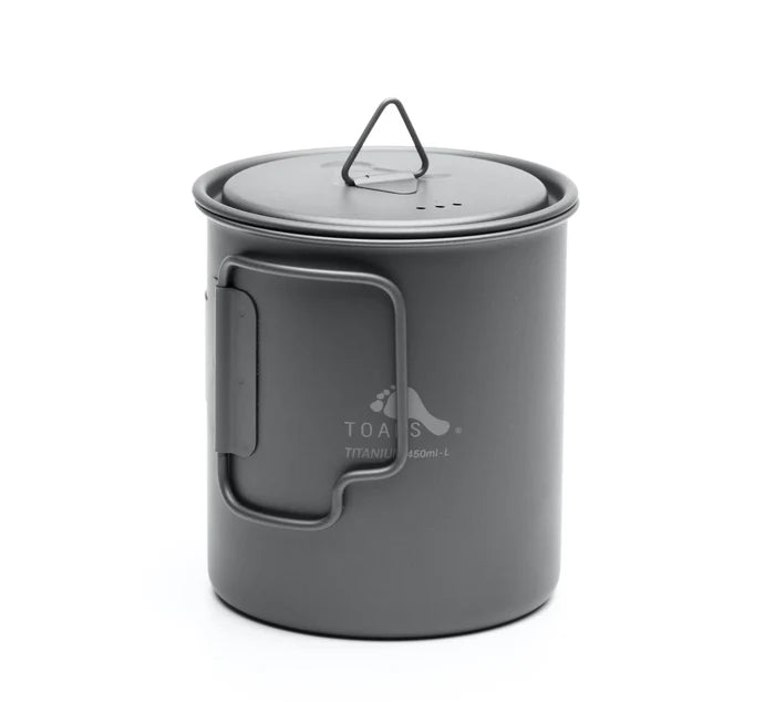 TOAKS Ultralight Titanium 450ml Cup with Lid