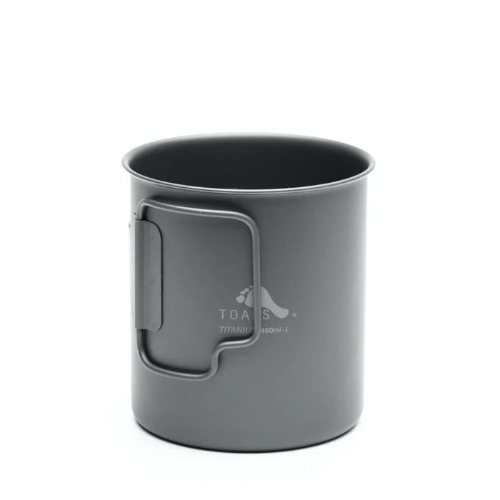 TOAKS Ultralight Titanium 450ml Cup – silver