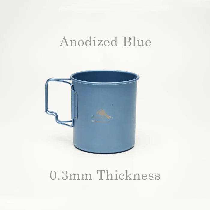 TOAKS Ultralight Titanium 450ml Cup – blue