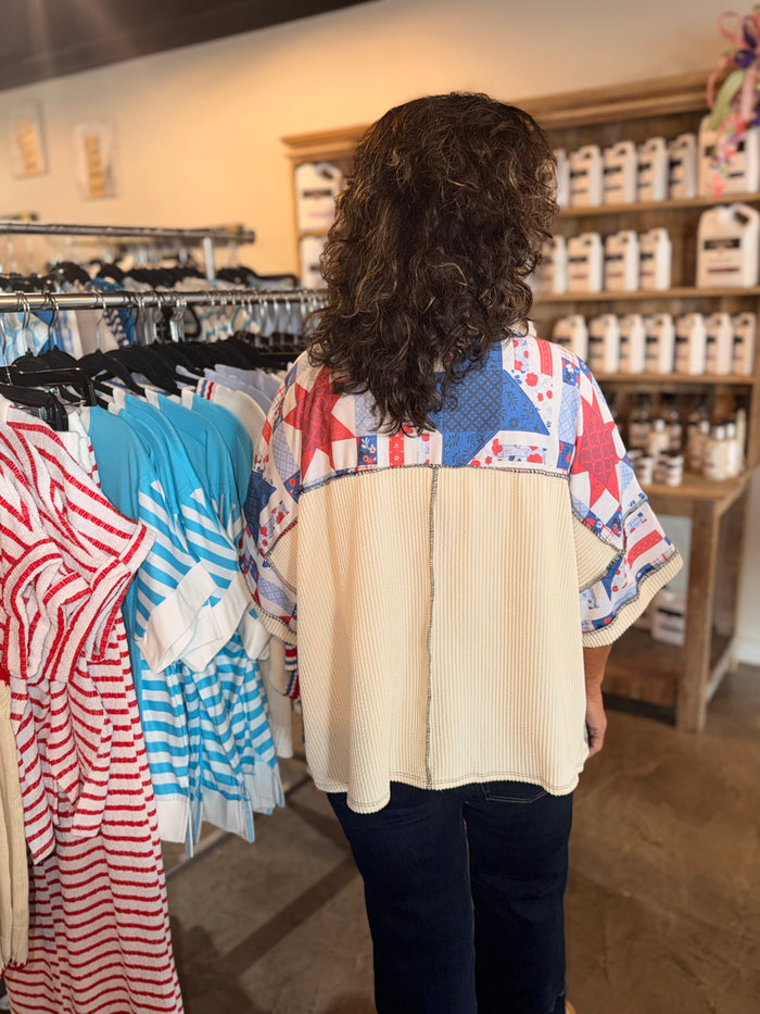 Triangle 4th Oversized Top