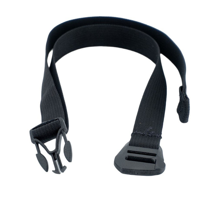 ULA backpack strap kit – single webbing strap with black ladder-lock buckle and hook end