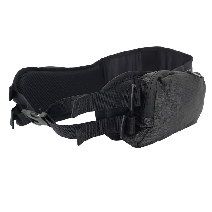 ULA Ultra replacement hipbelt – black padded hip belt studio view