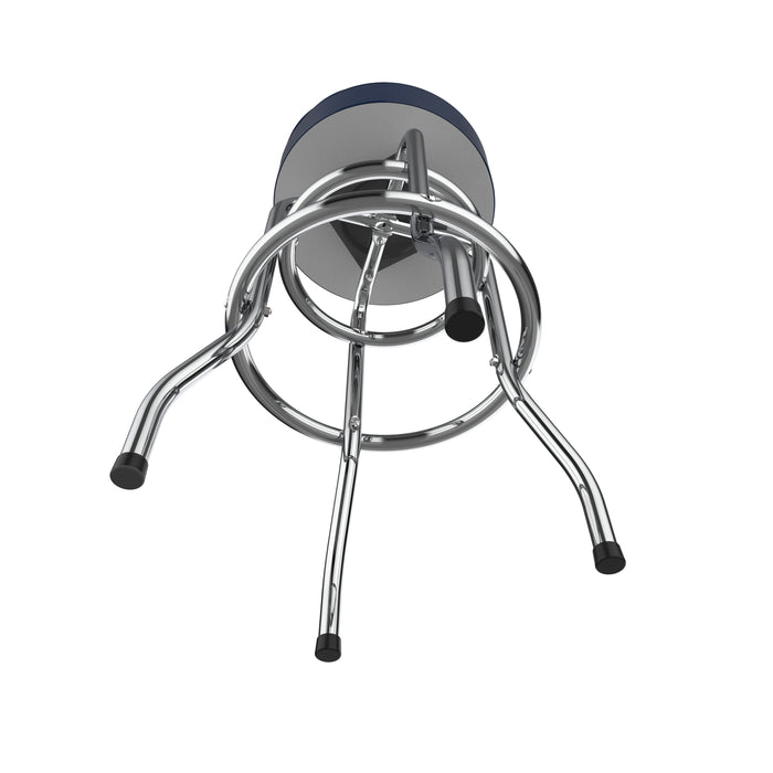 University of Illinois Chrome Bar Stool