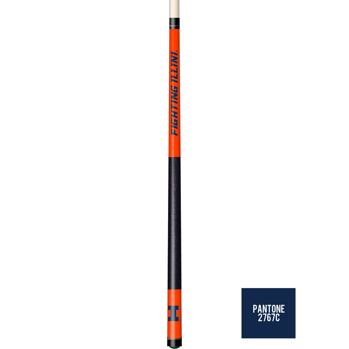 University of Illinois Laser Etched Cue