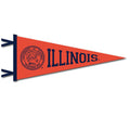 University of Illinois Pennant Seal 12x30"