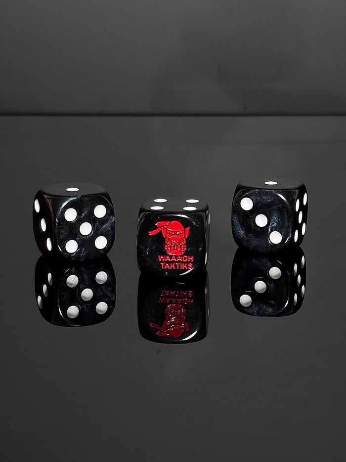 WAAAGH Taktiks Dice | Black Orc