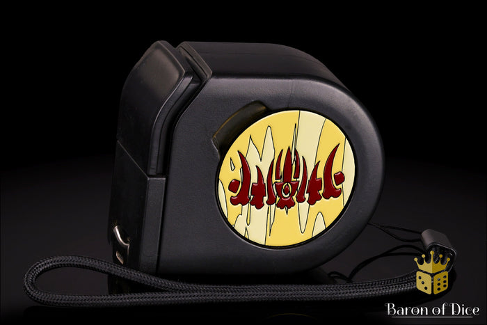 Wargaming Tape Measure | Baron's Coin™ Compatible | Bone Crown