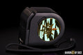 Wargaming Tape Measure | Baron's Coin™ Compatible | Eye of Chaos | Aquamarine