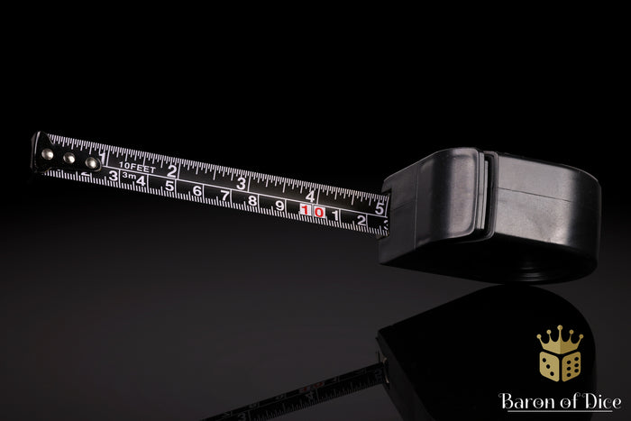 Wargaming Tape Measure | Baron's Coin™ Compatible | Ghost