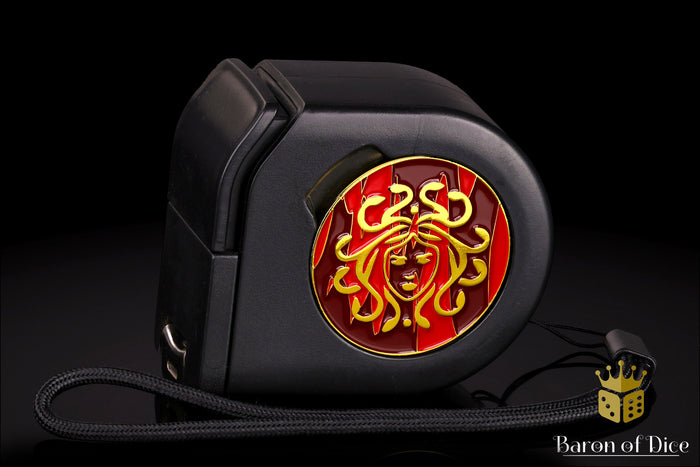 Wargaming Tape Measure | Baron's Coin™ Compatible | Medusa
