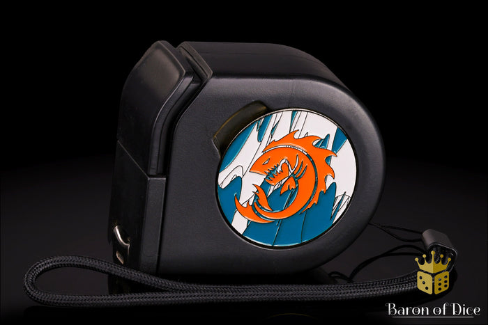 Wargaming Tape Measure | Baron's Coin™ Compatible | Sea Monsters