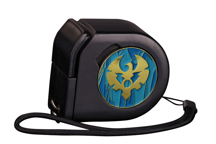 Wargaming Tape Measure | Baron's Coin™ Compatible | Warmachine: Cygnar | Storm Legion