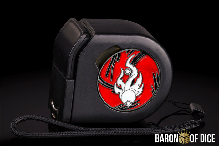 Wargaming Tape Measure | Baron's Coin™ Compatible | Warmachine: Fane of Nyrro