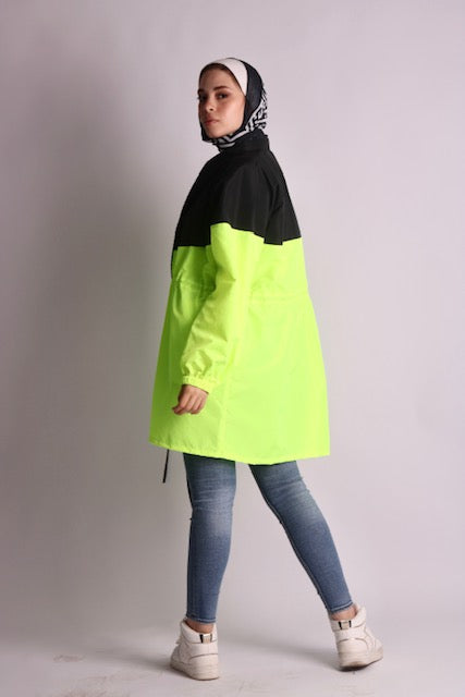 Water proof bomber long jacket. - Livefree