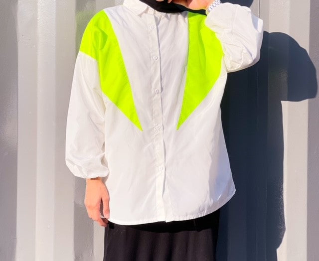 WhiteXneon waterproof shirt. - Livefree