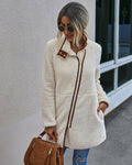 Women Clothes Winter Warm Pocket Fur Coat - Livefree