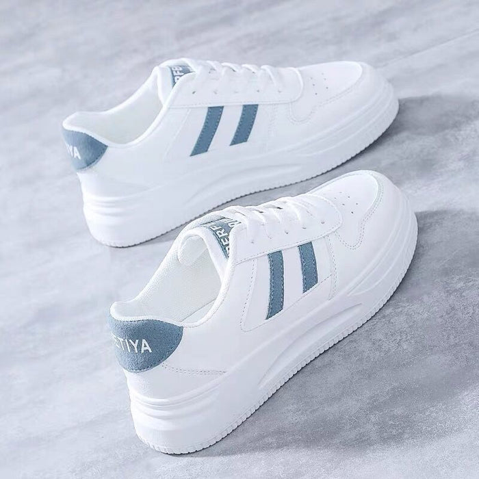 Women's All-matching Casual Sports Leather Summer White Sneakers Internet Celebrity - Livefree