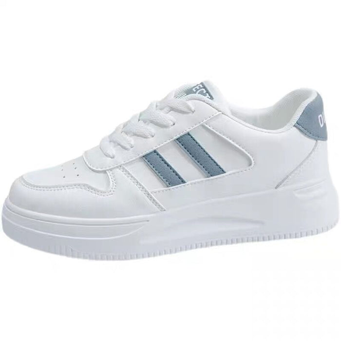 Women's All-matching Casual Sports Leather Summer White Sneakers Internet Celebrity - Livefree